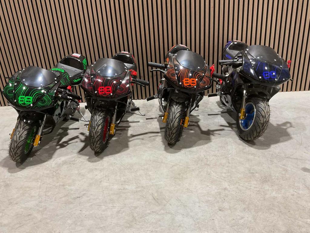 Pitbike pocketbike mini bike 49 cc nieuw in 4 kleuren ‼️, Ophalen, Ultra motocross, Nieuw, 49 cc