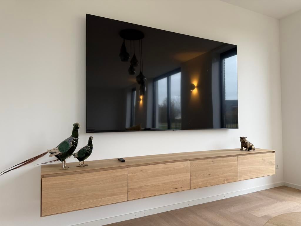 Foto 6 van Tv-meubel massief eiken tv meubels diverse maten tv kasten