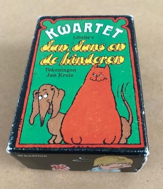 Jan, Jans en de kinderen Kwartet, Verzamelen, Speelkaarten, Jokers en Kwartetten, Ophalen of Verzenden, Gebruikt, Kwartet(ten)