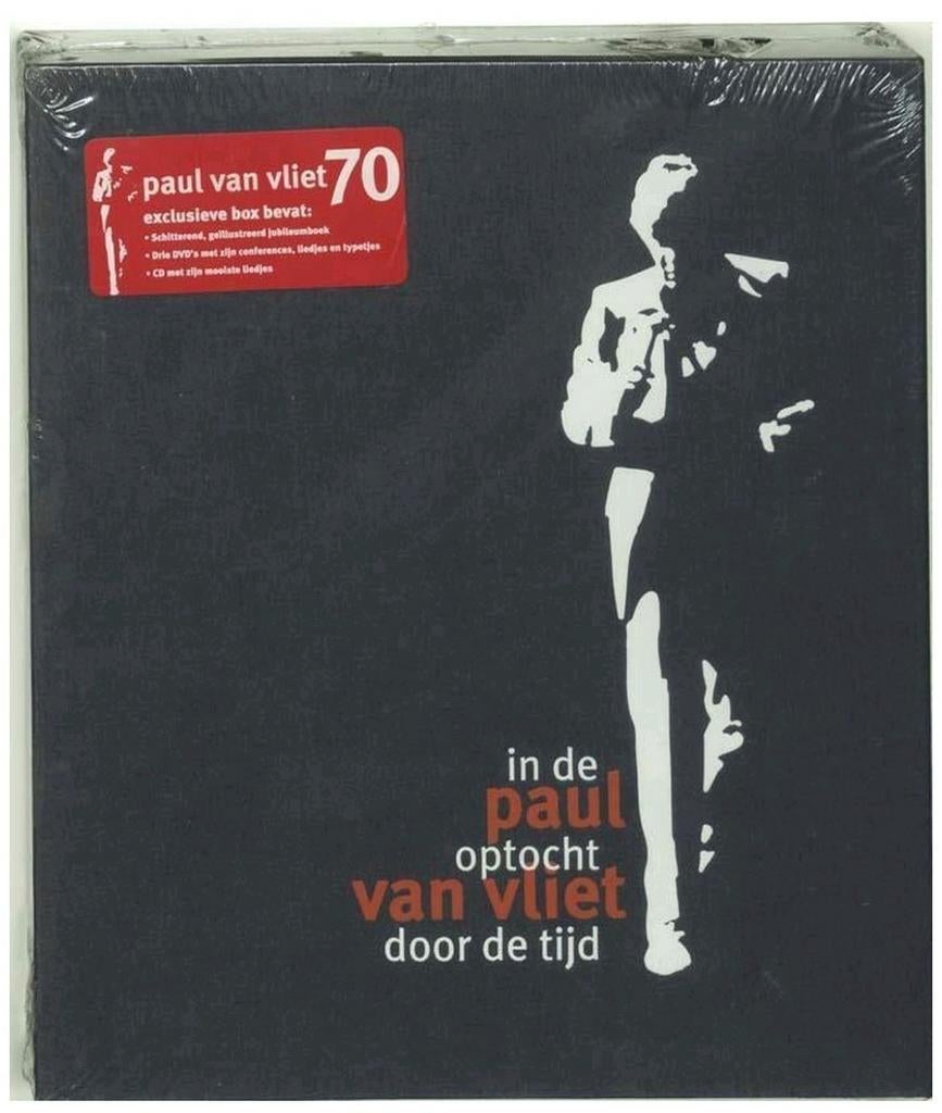 Paul van Vliet - Verzamelbox (3DVD + Boek + CD)
70 jaar, Ophalen of Verzenden, Nieuw in verpakking, Levenslied of Smartlap