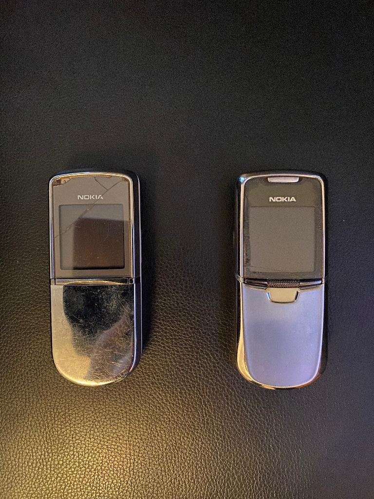 Nokia 8800, Telecommunicatie, Gebruikt, Schuifmodel, Zwart, Fysiek toetsenbord