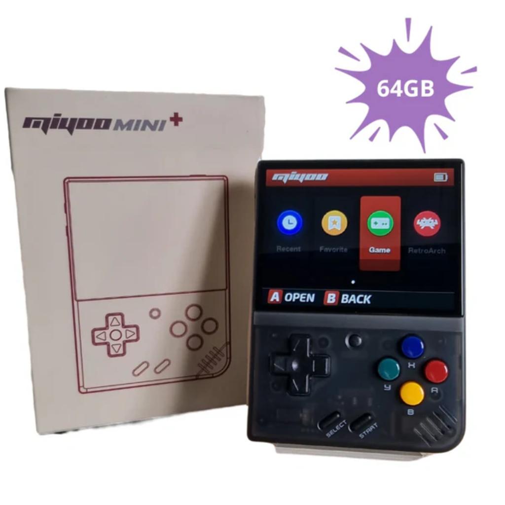 Miyoo Mini Plus V3 64GB Opslag - Retro Handheld Console WIFI, Retro-gameworld.nl, Nieuw, Ophalen of Verzenden, Retro-gameworld.nl