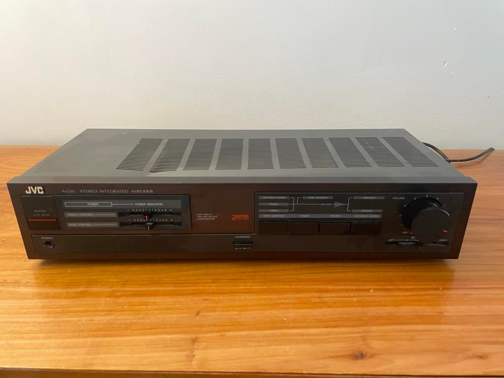 JVC A-GX1 Stereo Versterker, Gebruikt, JVC, Ophalen of Verzenden, Minder dan 60 watt