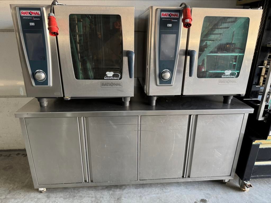 Rational combisteamer variocooker electrisch gas groot/klein, Ophalen of Verzenden, Gebruikt