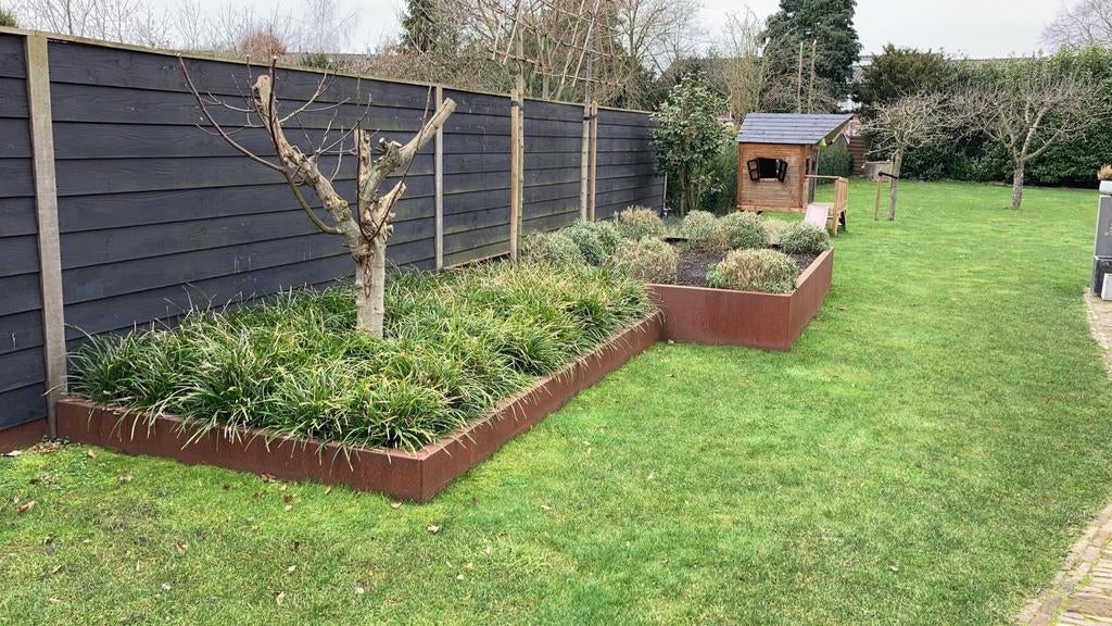Cortenstalen bloembakken en tuinafscheidingen, Ophalen of Verzenden, Nieuw, 20 m² of meer