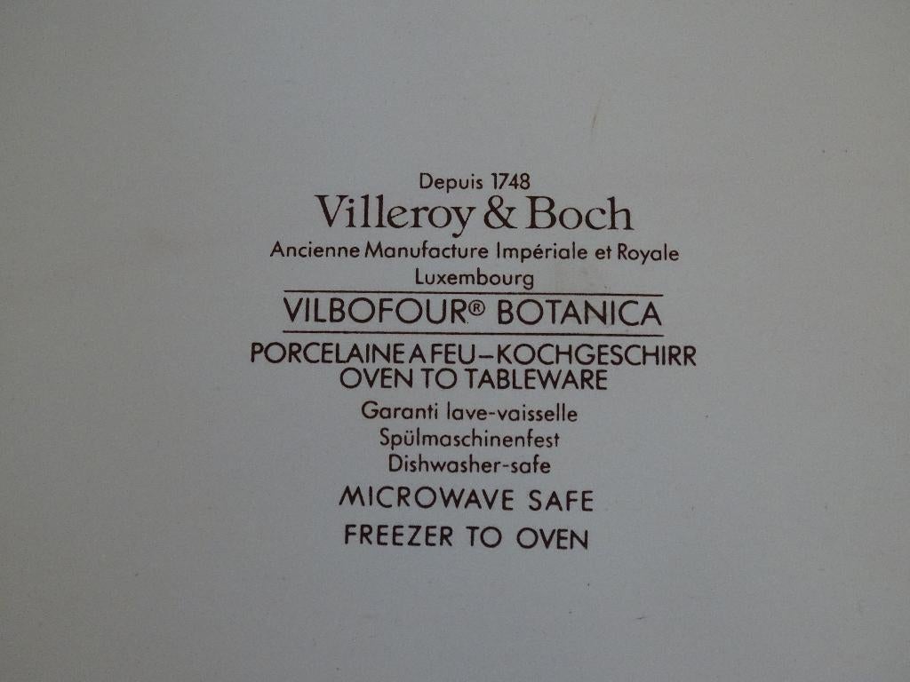 Servies, Villeroy & Boch Botanica, gaaf, Ophalen of Verzenden