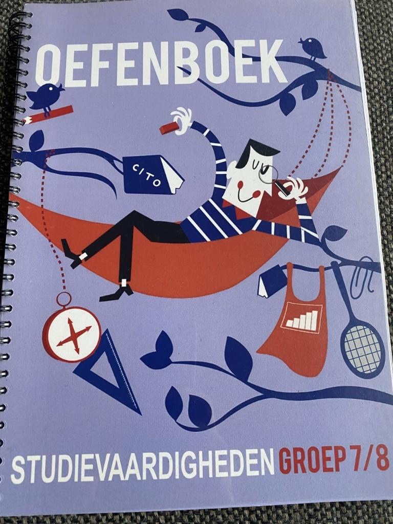 Oefenboek CITO Studievaardigheden groep 7/8, Verzenden, Nieuw, VWO, Overige vakken