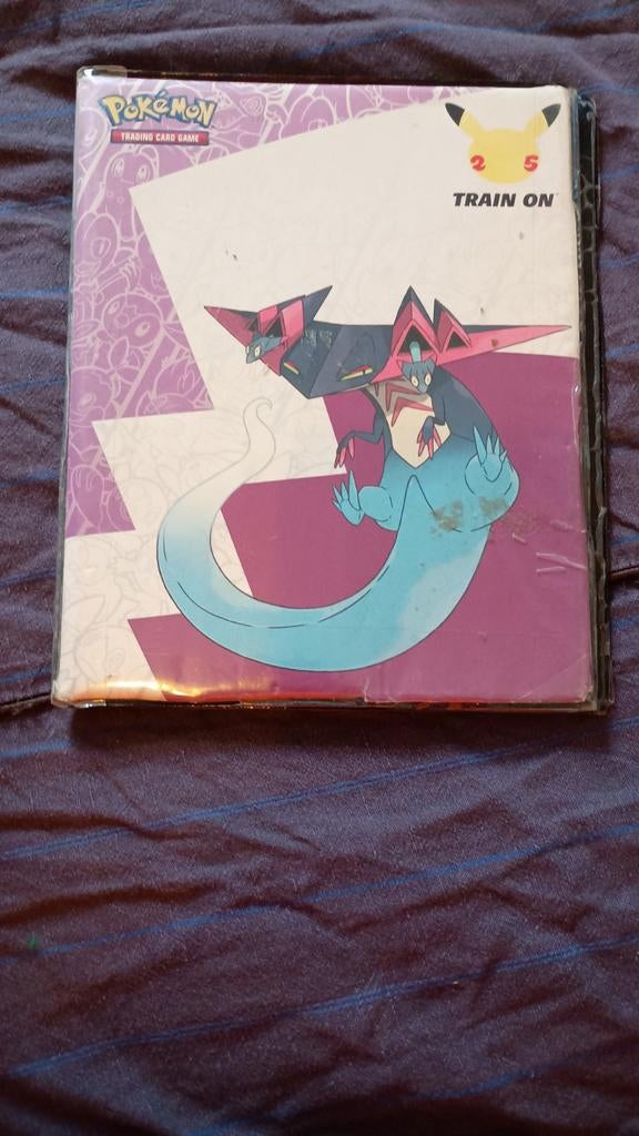 Pokémonboek zonder kaarten, Ophalen of Verzenden, Gebruikt, Boek of Catalogus, Foil