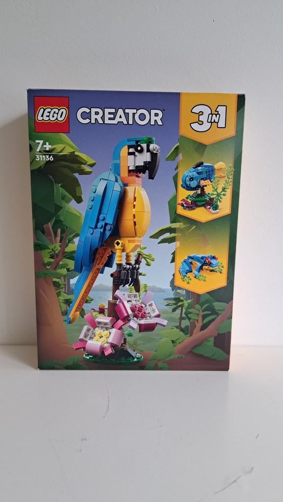 Lego Creator 31136 - Exotische Papegaai, Ophalen of Verzenden, Nieuw, Complete set, Lego