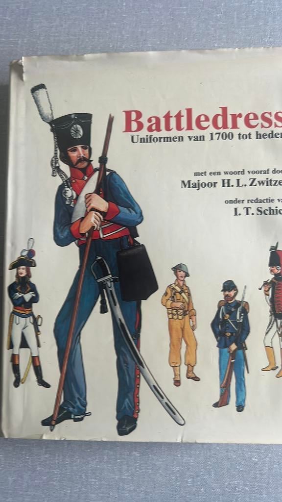 Battledress Uniformen van 1700 tot heden, Ophalen of Verzenden, Voor 1940, Zo goed als nieuw, Overige onderwerpen