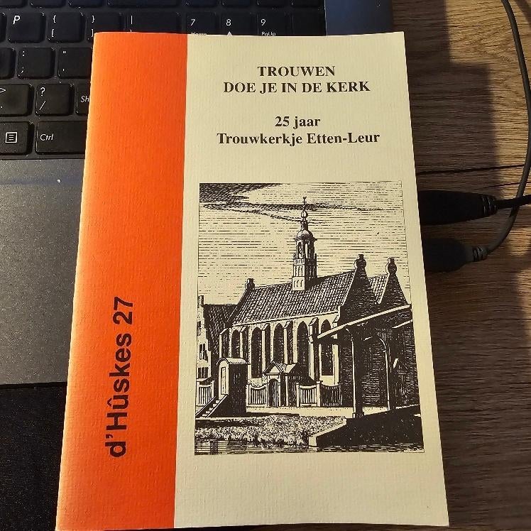 boekje trouwkerkje Etten-Leur, Ophalen of Verzenden, Gebruikt