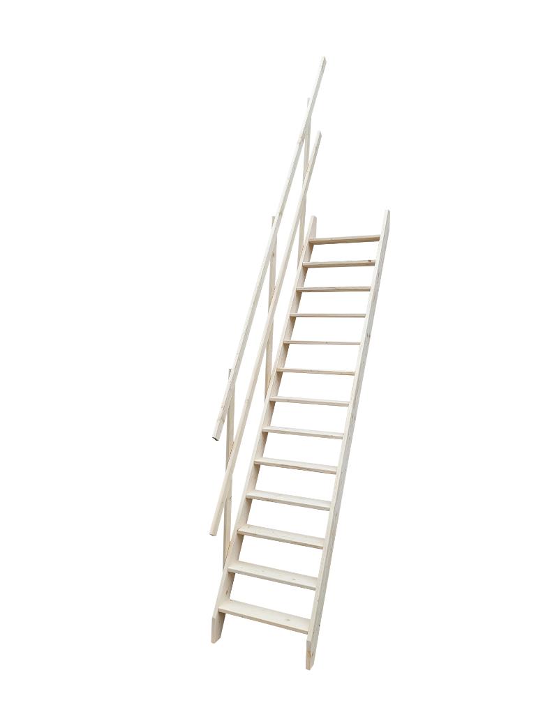Molenaarstrap hoogte 294 cm breedte 65 cm uitval 150 cm, Doe-het-zelf en Verbouw, Ladders en Trappen, Ophalen of Verzenden, Nieuw