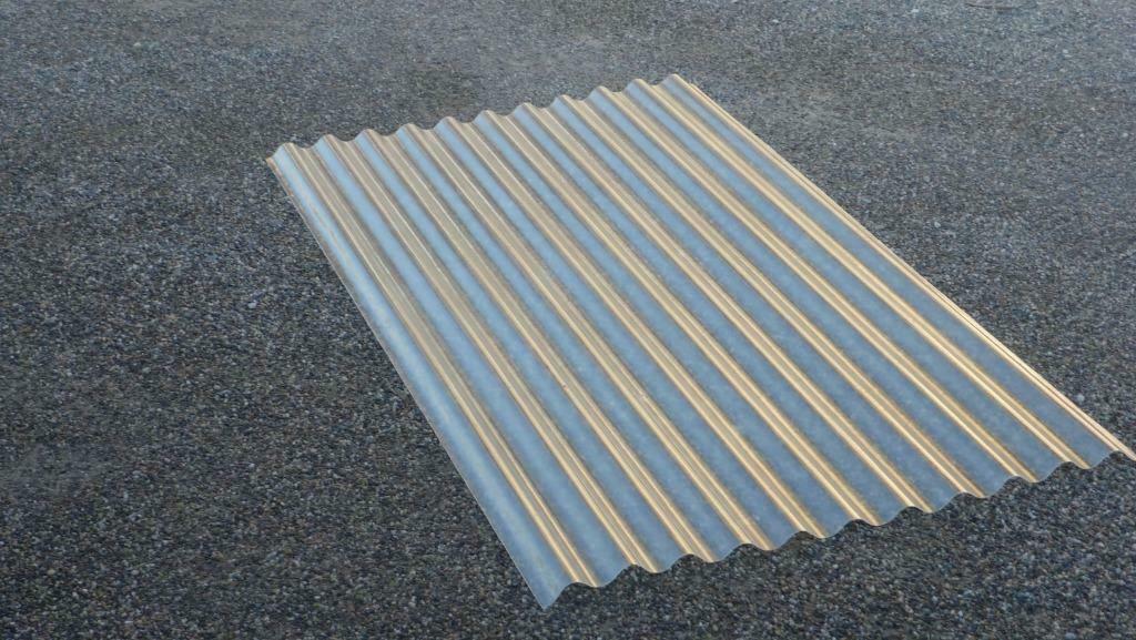 Golfplaat polyester (type 76/18), Doe-het-zelf en Verbouw, Dakpannen en Dakbedekking, Ophalen, Kunststof, Overige kleuren, Nieuw