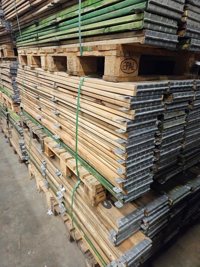 Palletranden NETTE partijen!!, Gebruikt, Ophalen of Verzenden, 50 mm of meer, Pallet