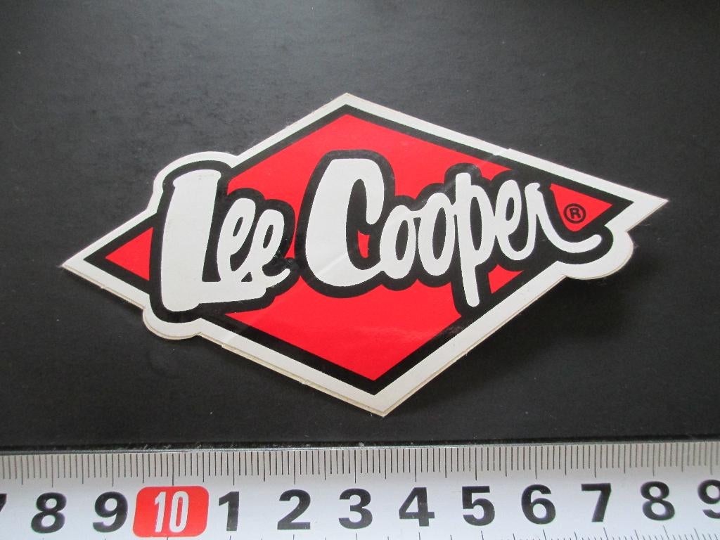 sticker LEE COOPER, Verzamelen, Ophalen, Zo goed als nieuw