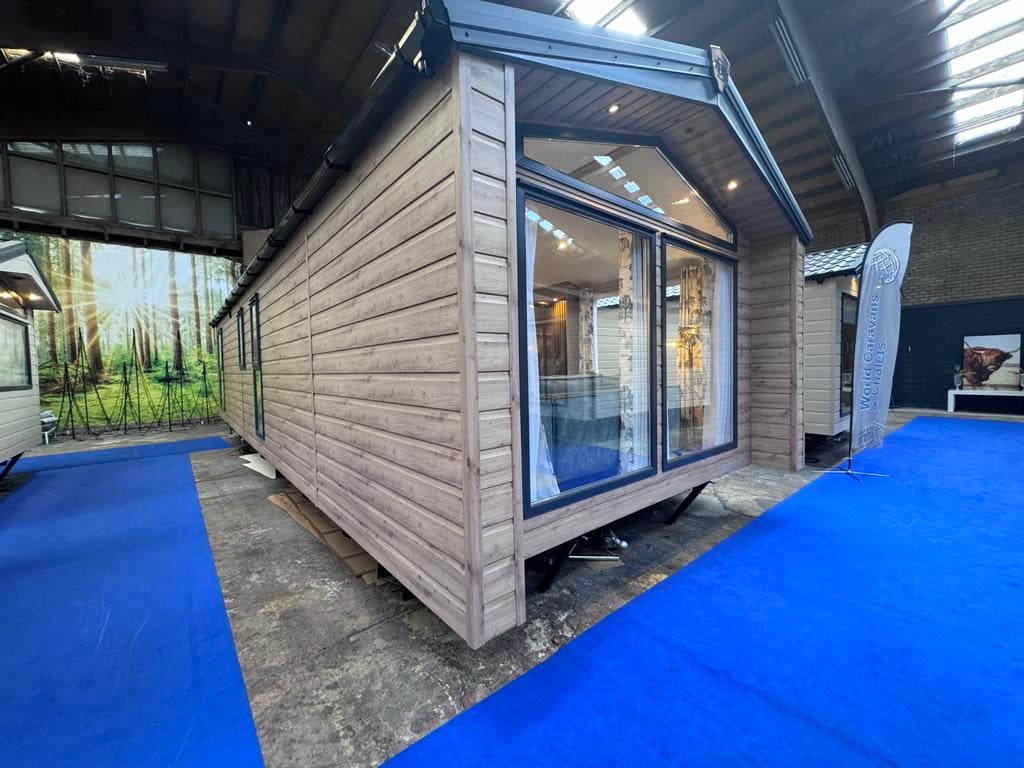 Chalet Nordwood 11m-4m, bij World Caravans&Chalets!, Caravans en Kamperen, Tot en met 4