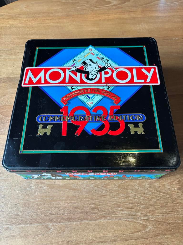 Monopoly 1935-1985 Jubileum Editie, Hobby en Vrije tijd, Gezelschapsspellen | Bordspellen, Gebruikt, Vijf spelers of meer, Ophalen of Verzenden