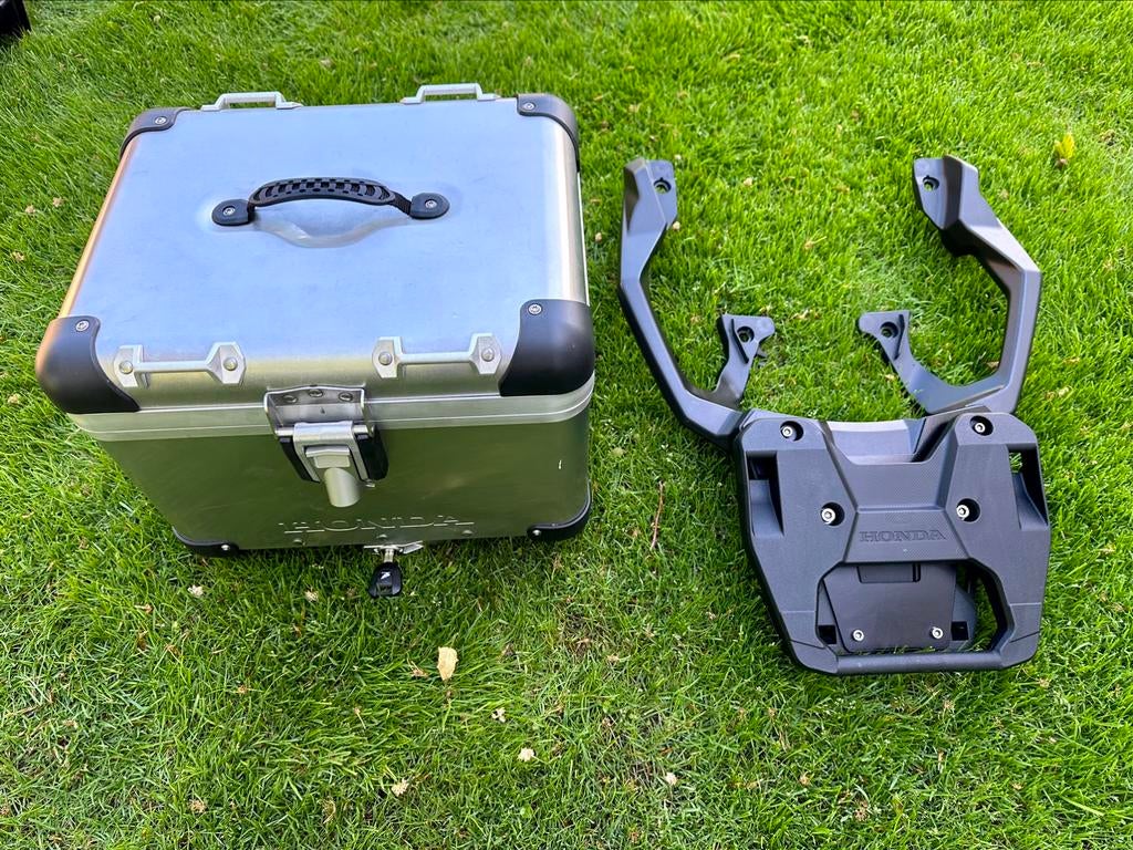 Honda XADV 750 Topkoffer set Aluminium Origineel TWV €1250, Motoren, Ophalen of Verzenden, Gebruikt