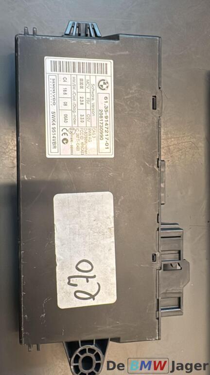 CAS 3-module  BMW 5-serie E60 E61 61359147217, Gebruikt, Ophalen of Verzenden, BMW, BMW
