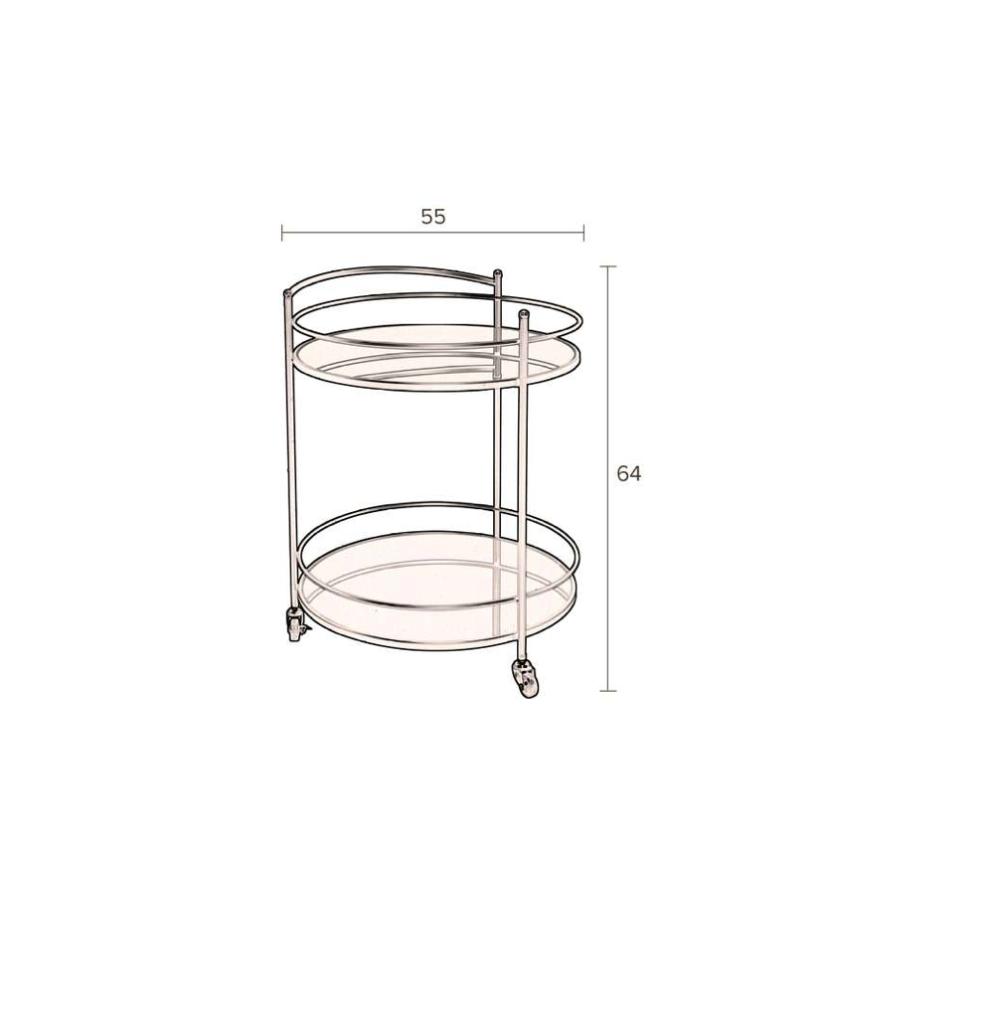 Dutchbone Trolley Solos | Van €239, nu, Nieuw, Ophalen of Verzenden, Dutchbone, Dutchbone