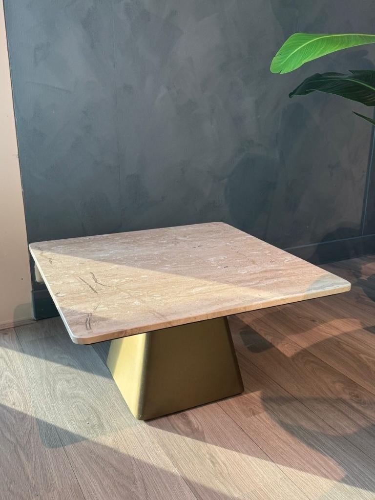 Bijzettafel Issy | COCO maison, Huis en Inrichting, Tafels | Bijzettafels, Ophalen, Minder dan 45 cm, Metaal of Aluminium, Nieuw