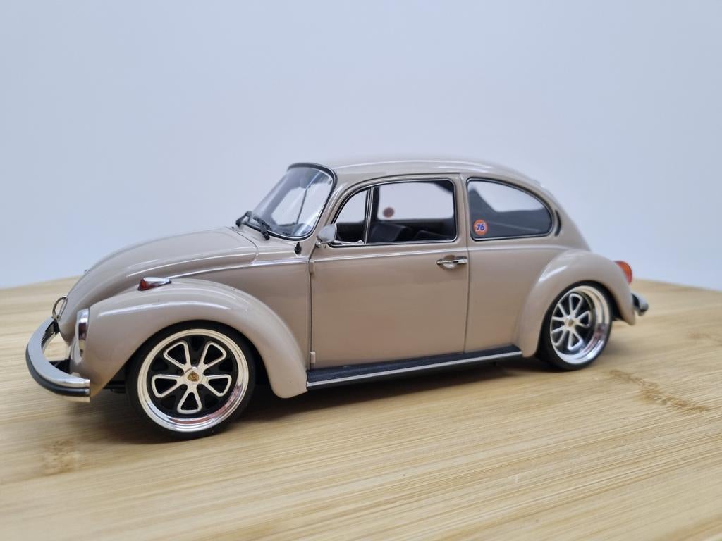 Norev Volkswagen Kever 1303 Custom! 18 inch Porsche Fuchs, Auto, Nieuw, Norev, Ophalen of Verzenden