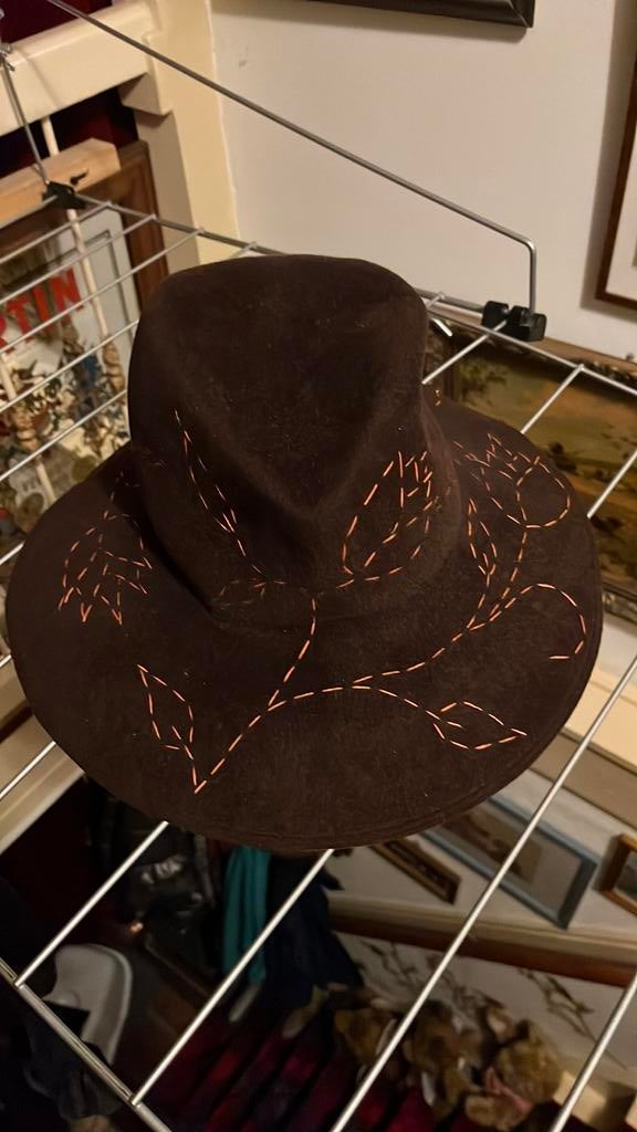 Prachtige hoed, Kleding | Dames, Hoeden en Petten, Ophalen of Verzenden, Zo goed als nieuw, One size fits all