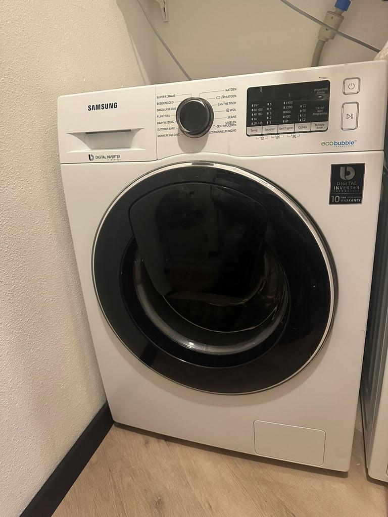 WASMACHINE SAMSUNG DEFECT, Ophalen, Niet werkend, 1200 tot 1600 toeren, 85 tot 90 cm