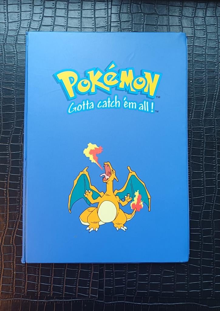 Oude Pokémon Charizard Map uit 1999 - Nintendo, Ophalen of Verzenden, Gebruikt, Losse kaart