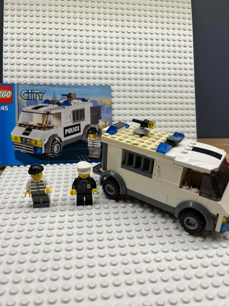 Lego city 7245 gevangenen transport, Kinderen en Baby's, Speelgoed | Duplo en Lego, Ophalen of Verzenden, Gebruikt, Complete set