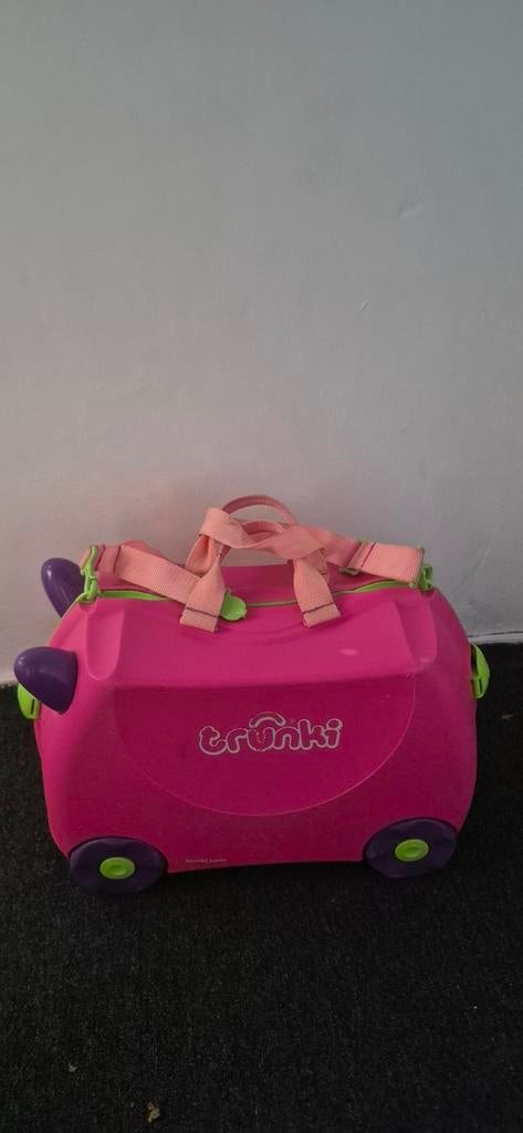 Kinder koffer, Sieraden, Tassen en Uiterlijk, Koffers, Ophalen, Hard kunststof, Minder dan 50 cm, Zo goed als nieuw