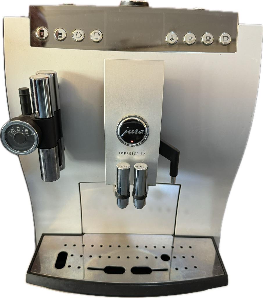Jura Impressa Z7 incl. servicebeurt en met garantie!, Witgoed en Apparatuur, Koffiezetapparaten, Refurbished, Gemalen koffie, Koffiebonen