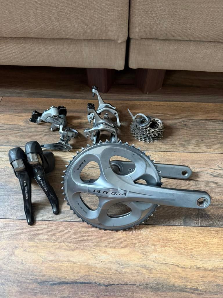 Shimano Ultegra 6700 groepset, Shimano, Ophalen of Verzenden, Zo goed als nieuw, X