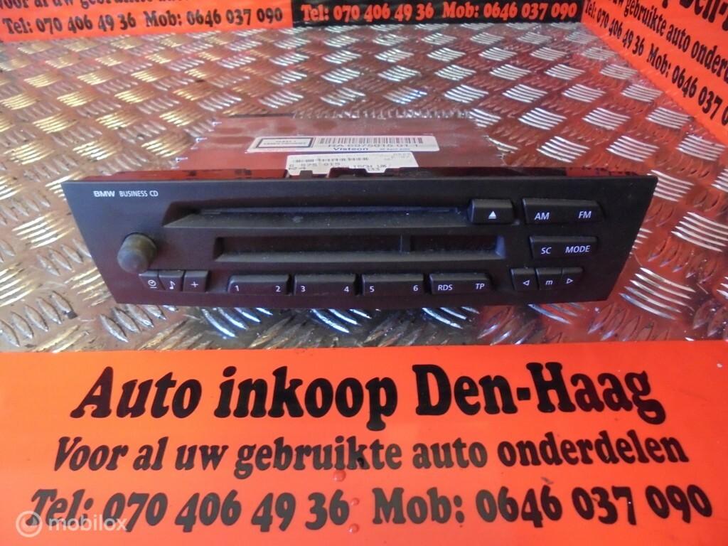 BMW 1-serie E87/E81 ('04-'12) Originele radio cd speler, Gebruikt, Ophalen of Verzenden, BMW, BMW