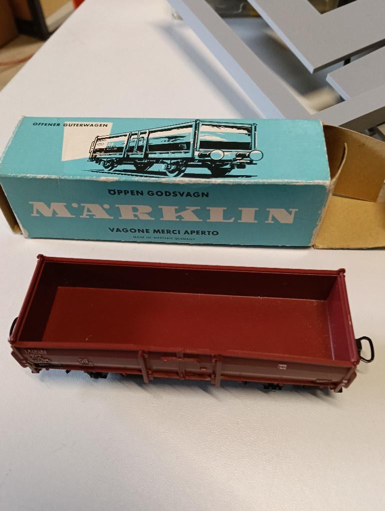 Marklin 4602 open goederenwagen, Hobby en Vrije tijd, Modeltreinen | H0, Wisselstroom, Gebruikt, Wagon, Ophalen of Verzenden