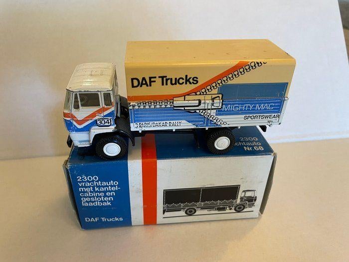 Lion car Nr 68 Daf 2300 met orgineel doosje, Hobby en Vrije tijd, Ophalen of Verzenden, Gebruikt, Bus of Vrachtwagen, Lion Toys