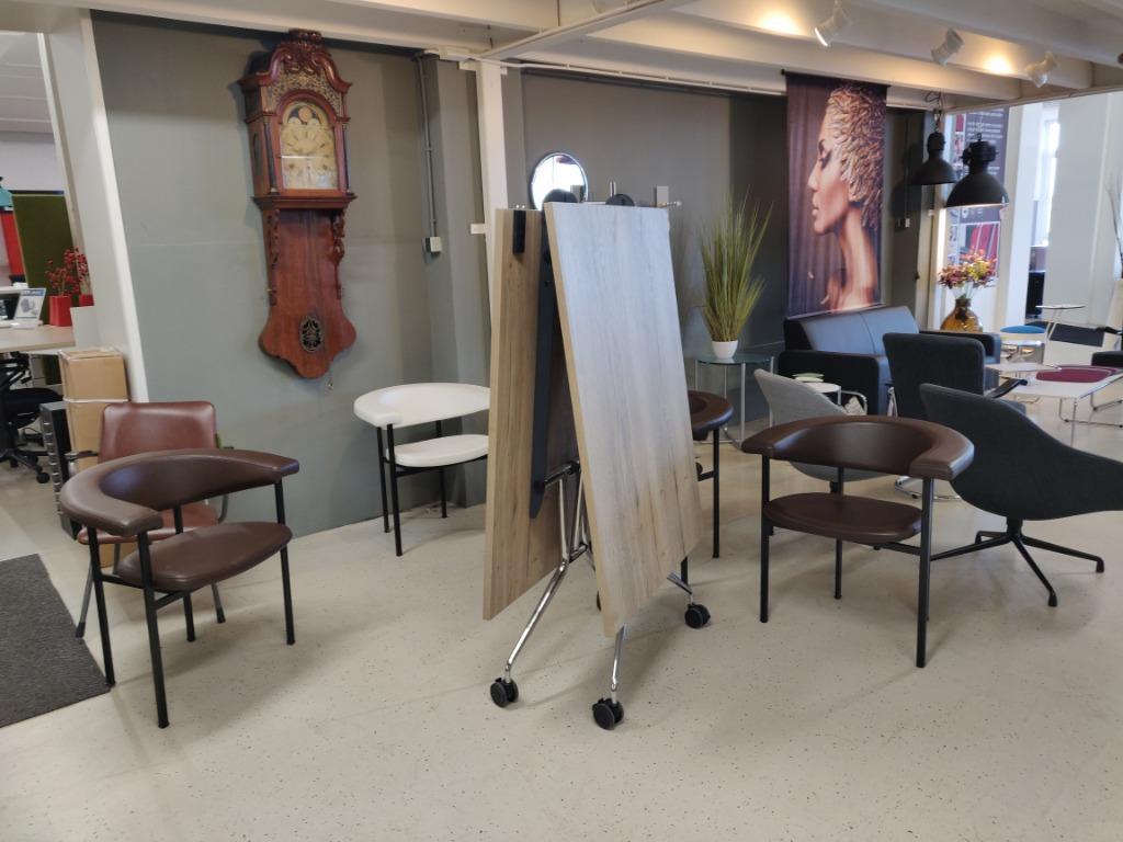 Vergadertafel Klaptafel verrijdbaar, Ophalen, 200 cm of meer, 50 tot 100 cm, Zo goed als nieuw