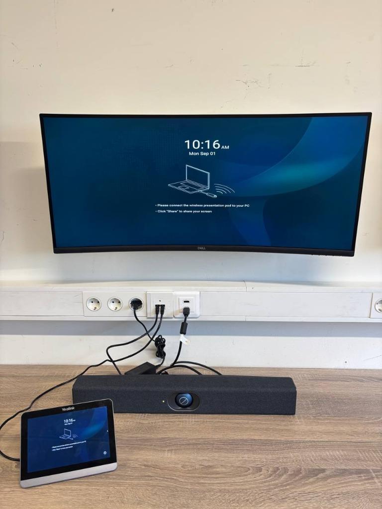 Yealink Meetingbar A20 + Touch Panel, Zakelijke goederen, Kantoor en Winkelinrichting | Apparatuur en Telecommunicatie, Ophalen of Verzenden