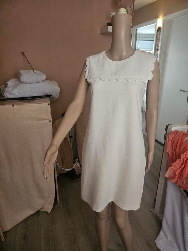 Claudie Pierlot jurk - Maat 36 - Nieuw!, Verzenden, Wit, Claudie Pierlot, Nieuw