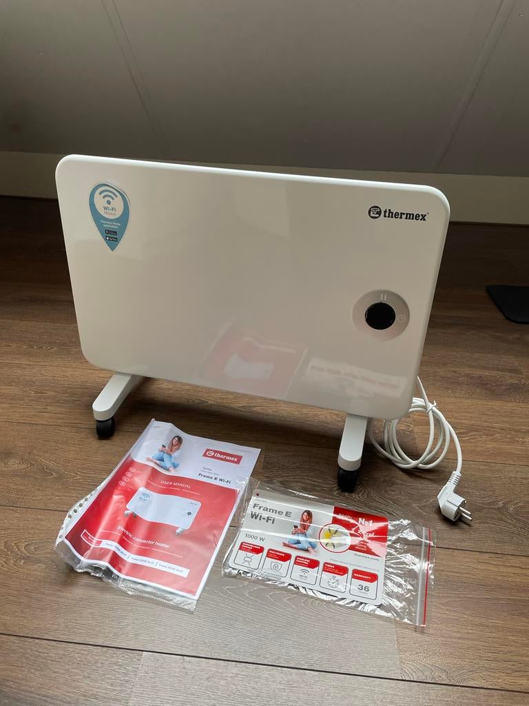 Thermex Frame E WiFi Radiator - 500/1000W, Huis en Inrichting, Kachels, Zo goed als nieuw, Vrijstaand, Overige soorten, Elektrisch