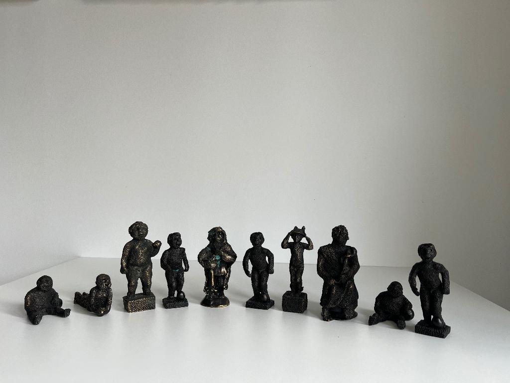 Bronzen beelden collectie Carolein Smit, Antiek en Kunst, Ophalen of Verzenden