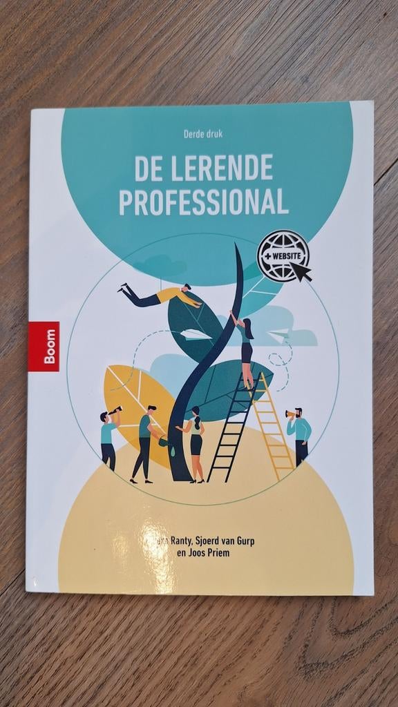 De Lerende Professional - Derde Druk, Ongebruikt, Boeken, Studieboeken en Cursussen, Ophalen of Verzenden, Nieuw, HBO, Ranty, Sjoerd van Gurp en Joos Priem