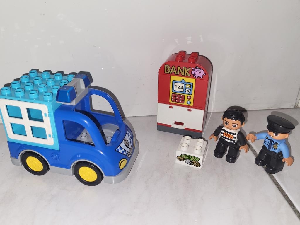 Duplo politie patrouille, Gebruikt, Ophalen of Verzenden, Duplo, Duplo