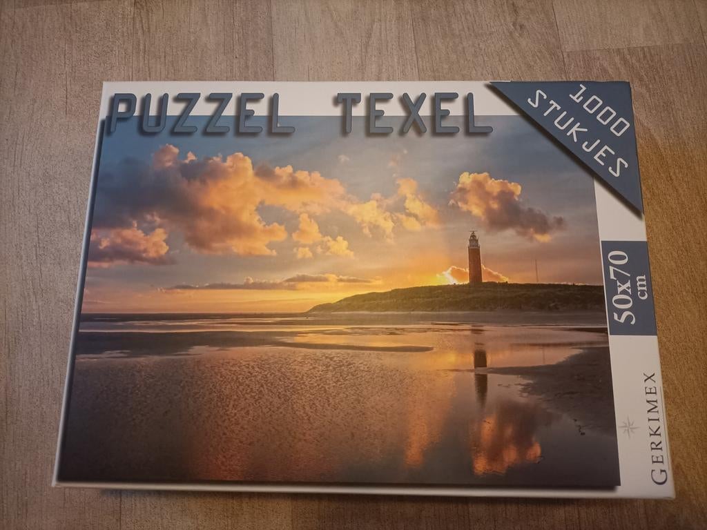 Puzzel Texel 1000 stukjes, Ophalen of Verzenden, 500 t/m 1500 stukjes, Zo goed als nieuw, Legpuzzel