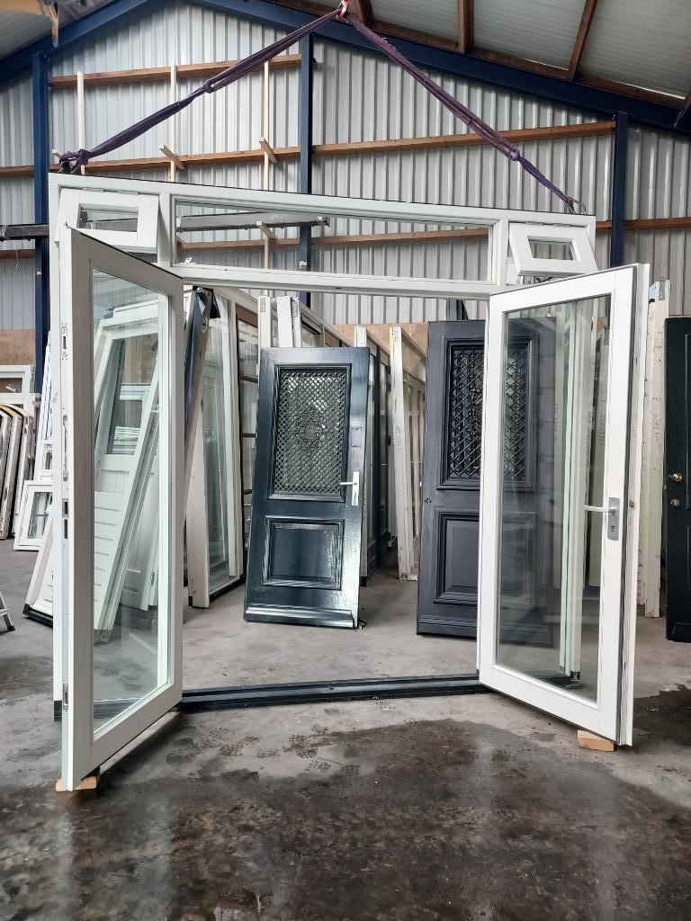 Tuindeurkozijn Hr++ Dts  BJ2023 bezorgen factuur mogelijk, Deurkozijn, 225 cm of meer, Ophalen of Verzenden, Zo goed als nieuw