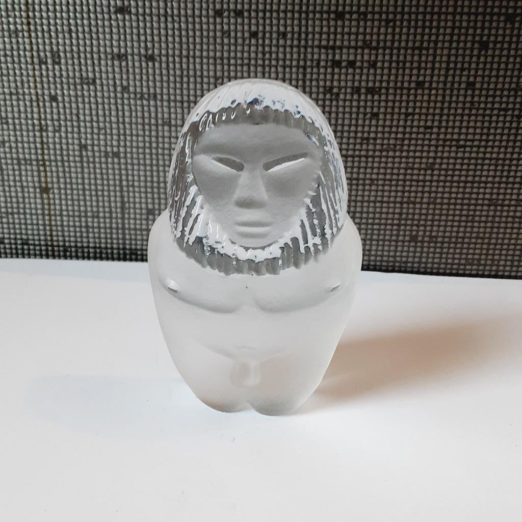 vintage glazen eskimo, Ophalen of Verzenden