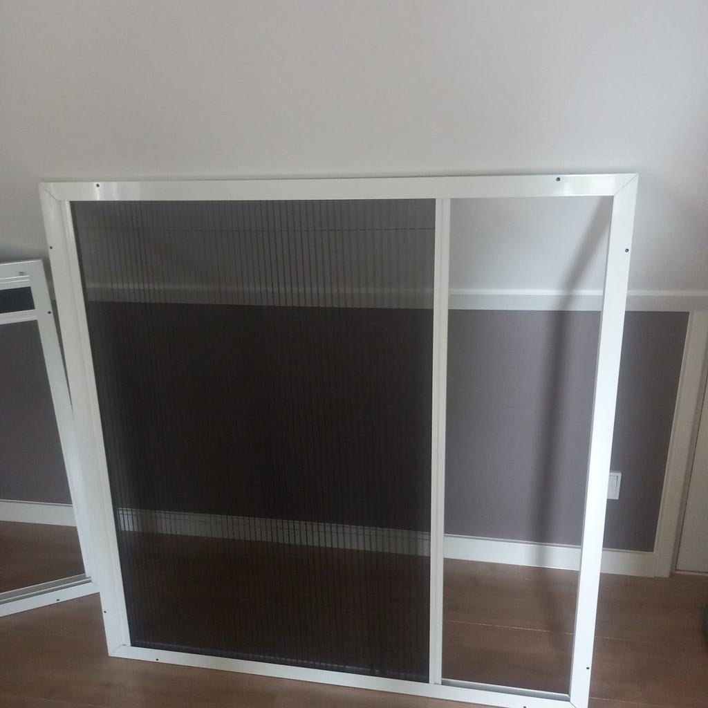 3 Schuifhorren Zo Goed Als Nieuw, Doe-het-zelf en Verbouw, Deuren en Horren, Zo goed als nieuw, Minder dan 200 cm, Metaal, Ophalen