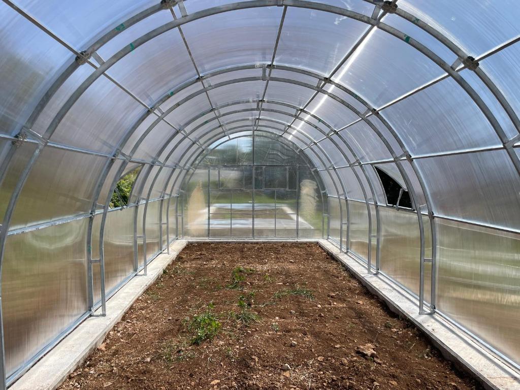 TOP KAS, TUNNELKAS -GOLEM PLUS–TOPPRIJS–4x6m-6mm PC, Staal, Polycarbonaat, Verzenden, Kweekkas