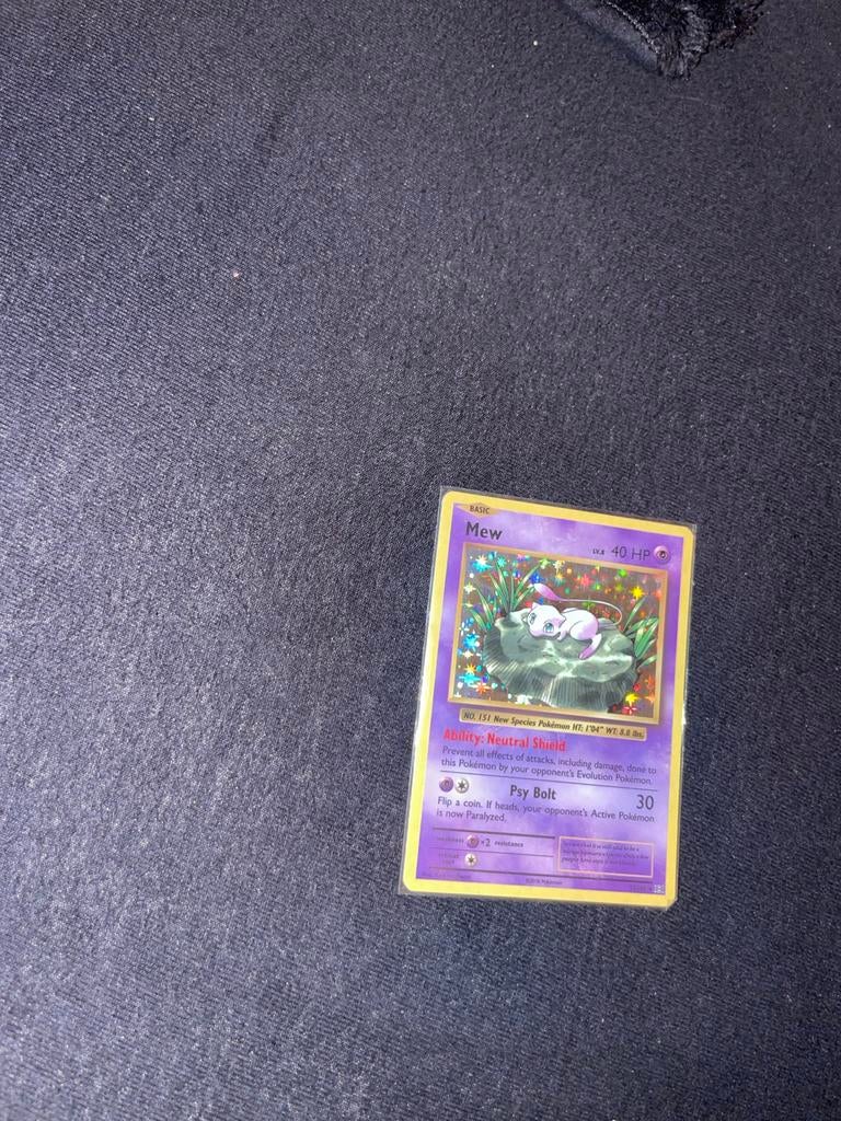 Mew pokemon maart, Ophalen, Zo goed als nieuw