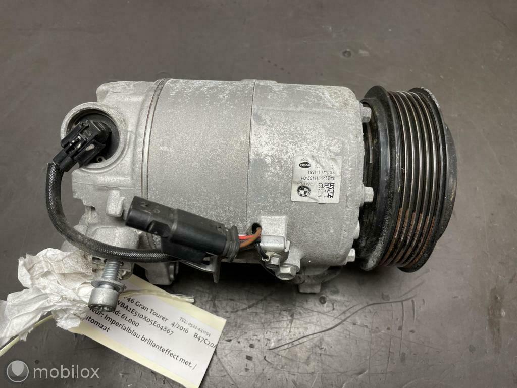 Airco pomp denso 64525a3f1d2 BMW 2-serie Gran Tourer F46, Ophalen of Verzenden, Gebruikt, BMW